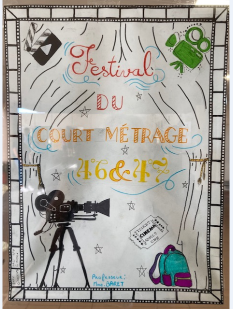 Affiche 1ier festival du court métrage