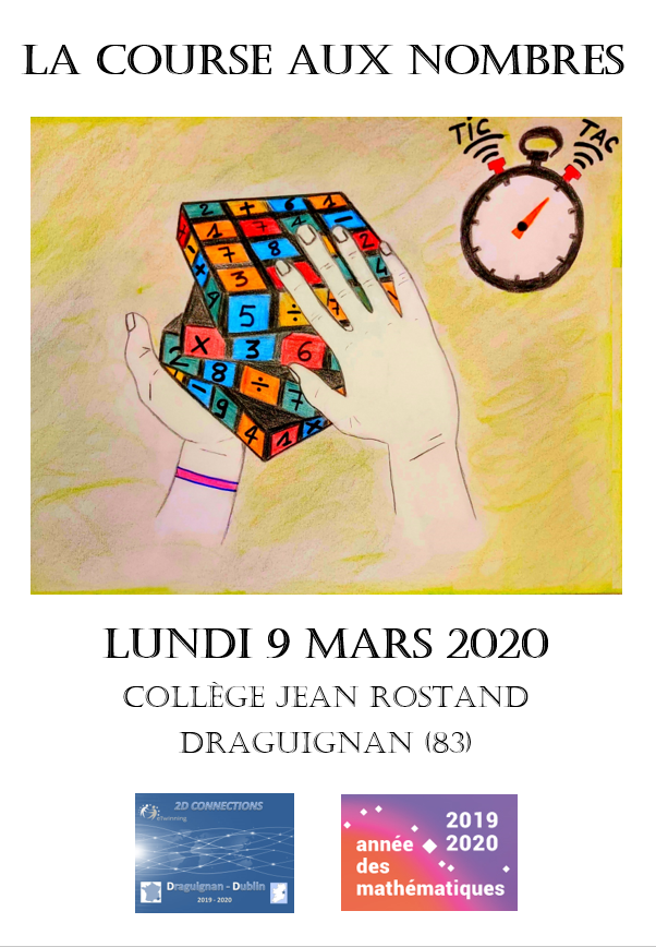 affiche course aux nombres