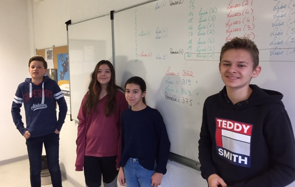 les 4 demi finalistes